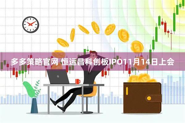 多多策略官网 恒运昌科创板IPO11月14日上会