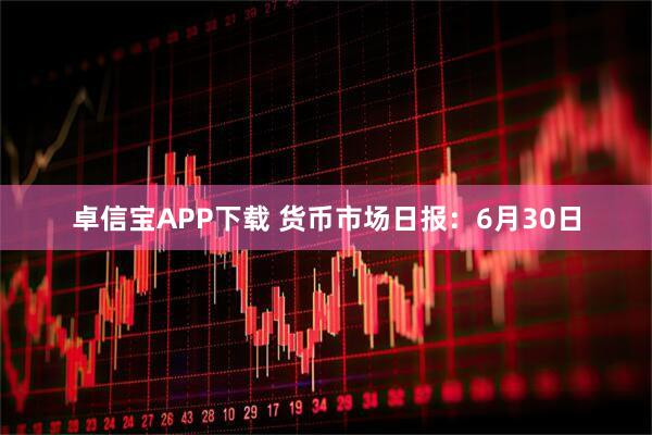 卓信宝APP下载 货币市场日报：6月30日